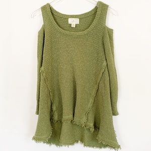 ANTHROPOLOGIE/RUBY MOON- Boho Knit Sweater. Size M